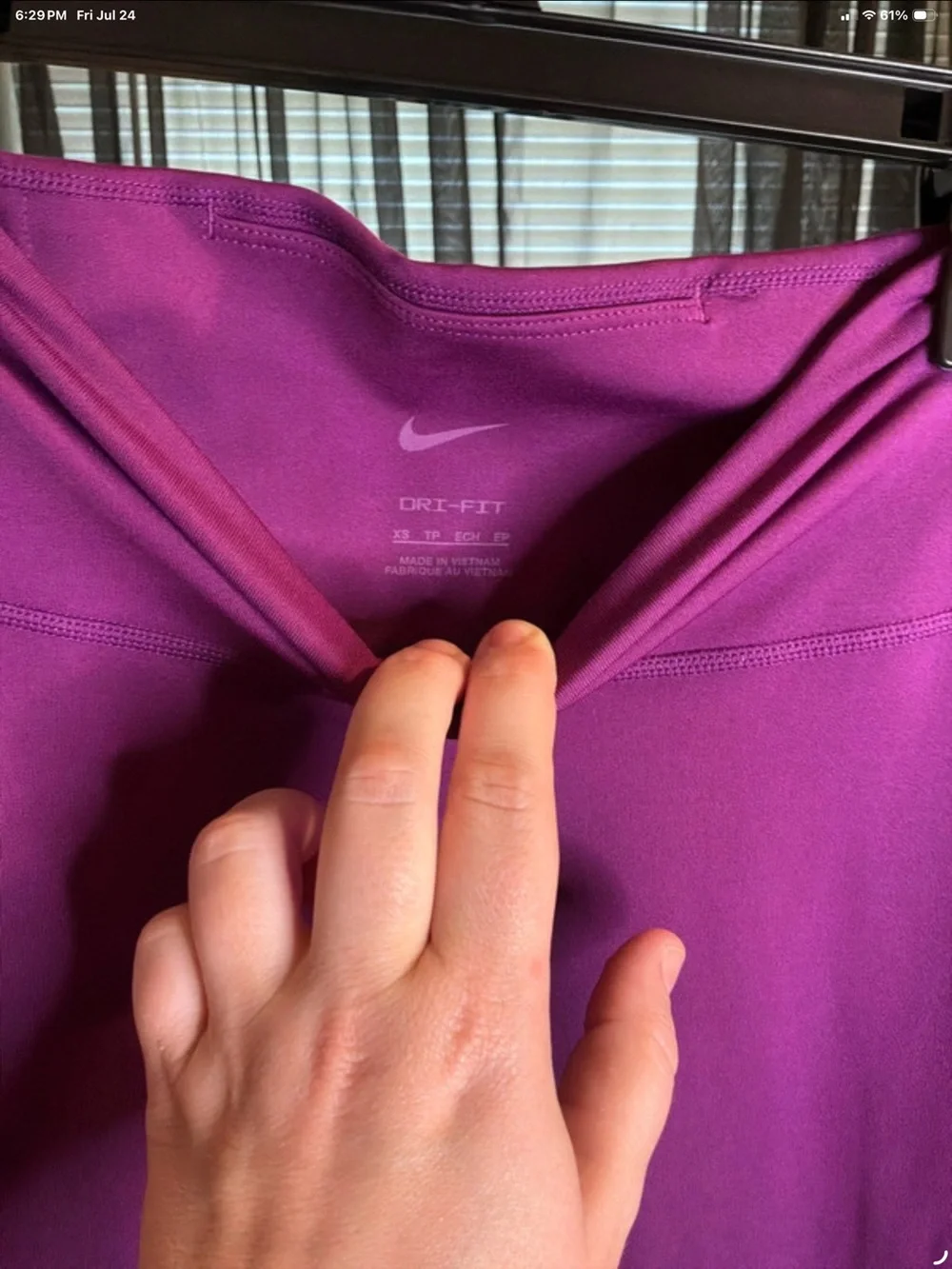 Nike Purple Dri-FIT Active Tee
